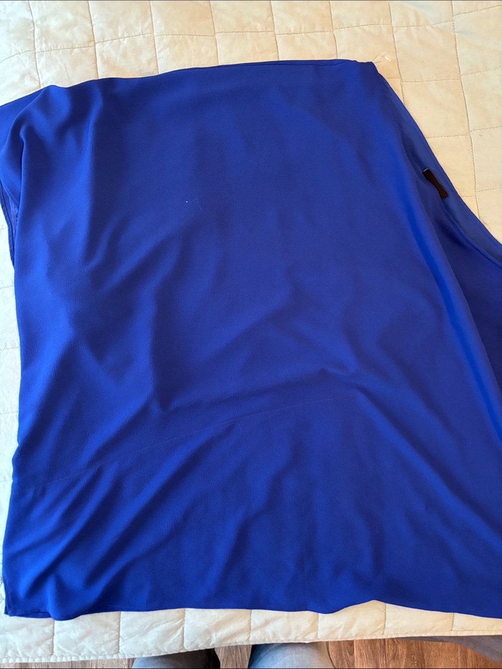 Vici Royal Blue Asymmetrical Women's Dress